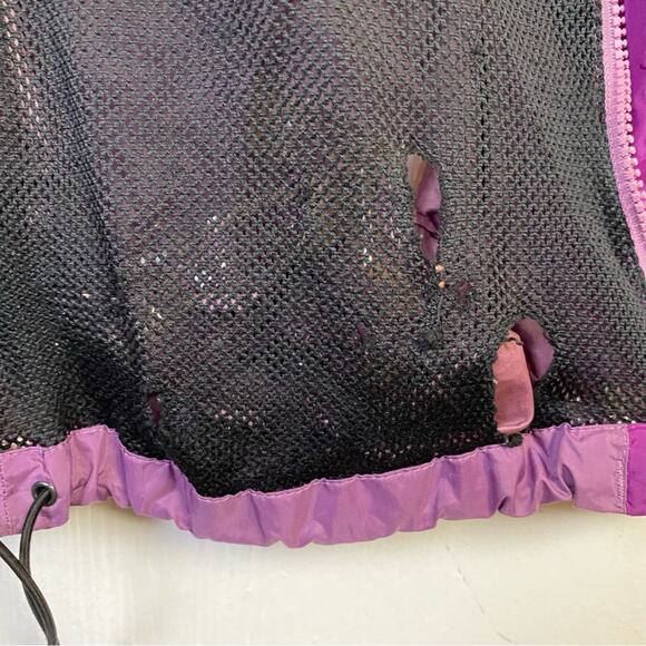 Cabela's Purple Full Zip Mesh Lined Hooded 100% Nylon Jacket Size Small - Picture 9 of 9